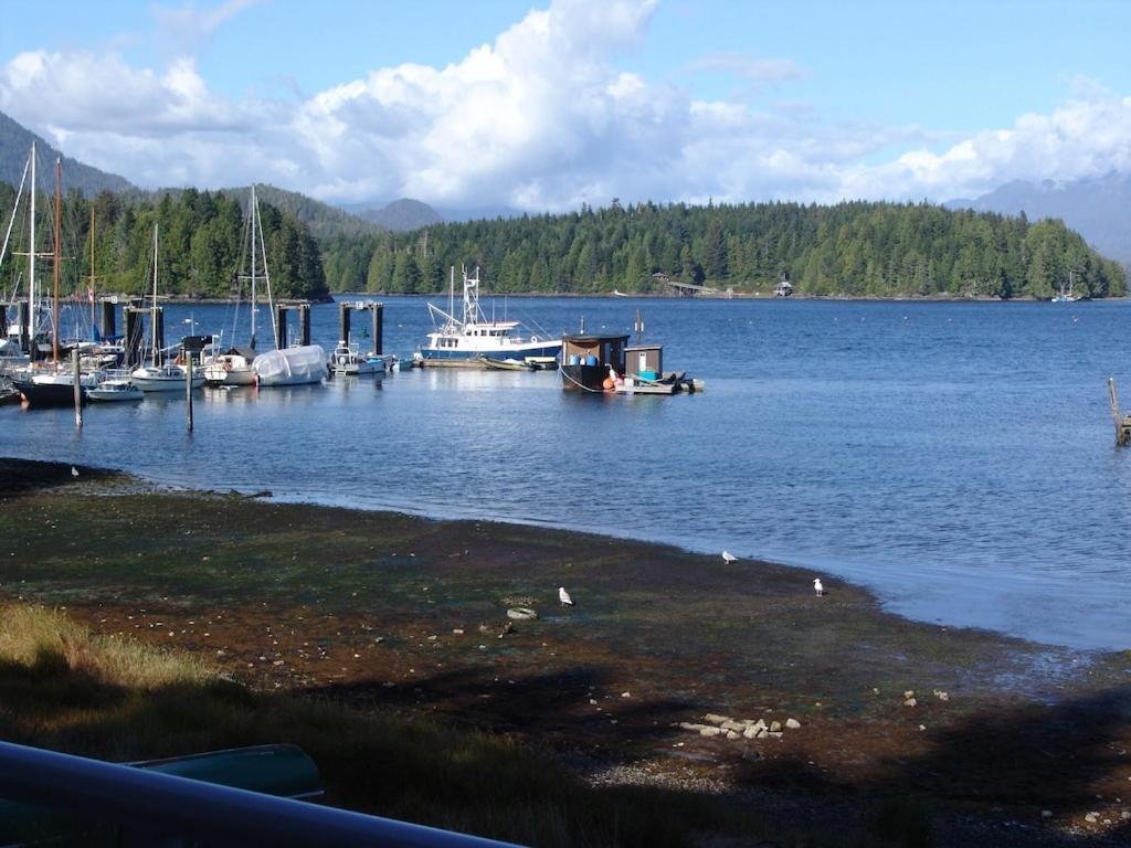 Waterfront View Of The Inlet, Short Walk To Town Apartment Тофино Екстериор снимка